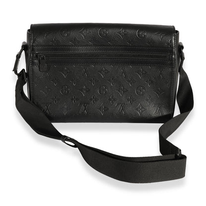 Louis Vuitton  Black Monogram Shadow Sprinter Messenger