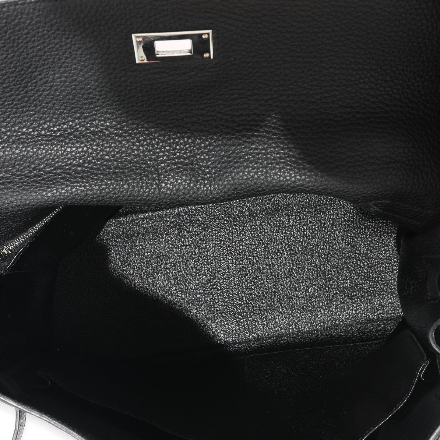 Hermes Black Togo Retourne Kelly 35