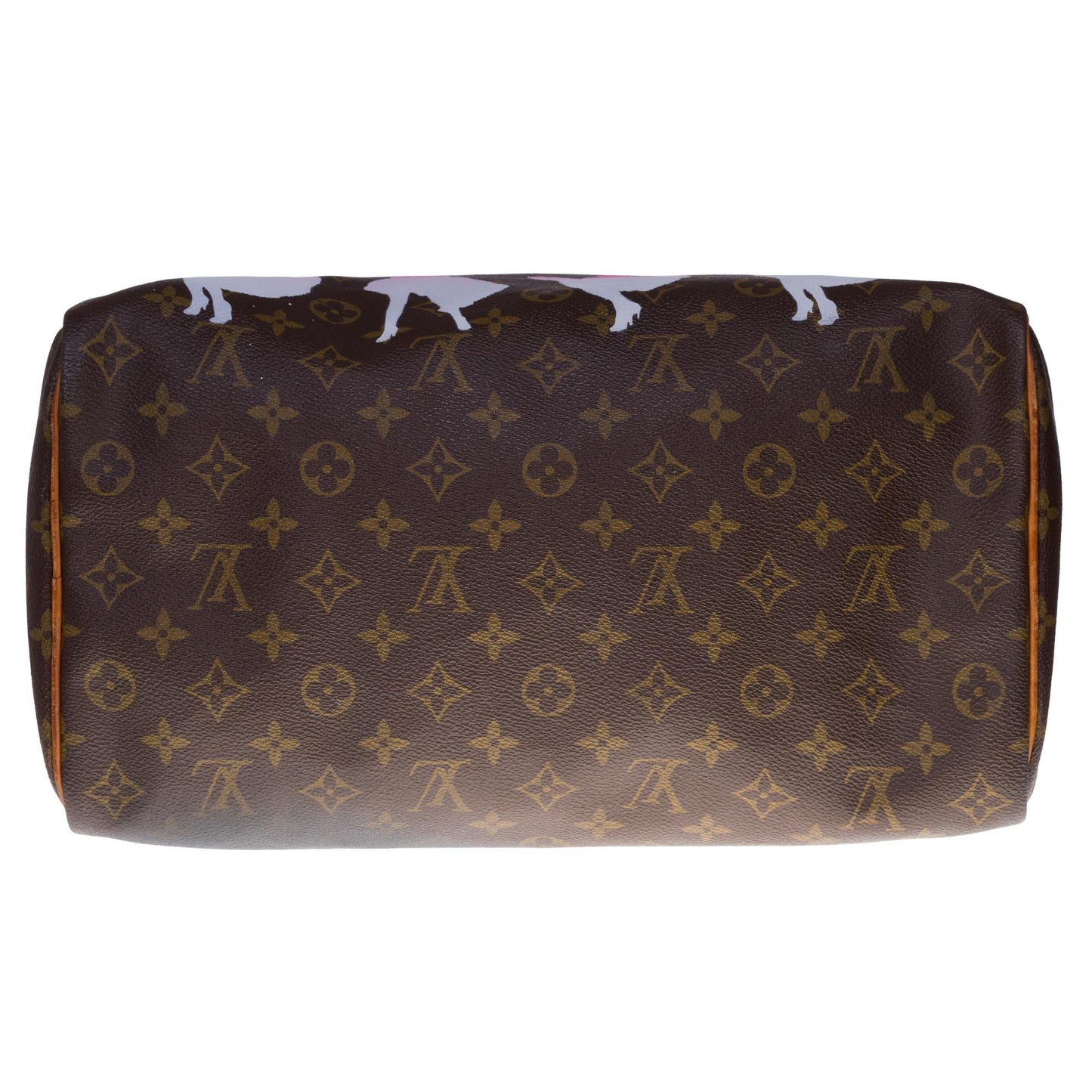 Louis Vuitton  Customized Speedy 35 "Marilyn Monroe" Handbag in Monogram canvas