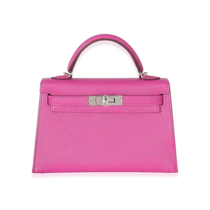 Hermes Magnolia Mysore Mini Kelly II 20 PHW