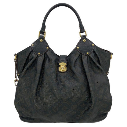 Louis Vuitton  Black Mahina GM Shoulder Bag