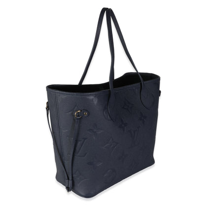 Navy Monogram Giant Empreinte Neverfull MM