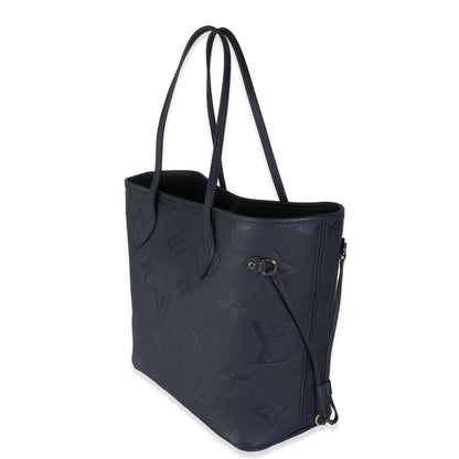 Navy Monogram Giant Empreinte Neverfull MM