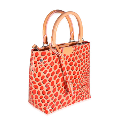 Sugar Pink Poppy Vernis Jungle Dots Open Tote