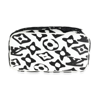 x UF Black White Tufted Monogram Neverfull MM