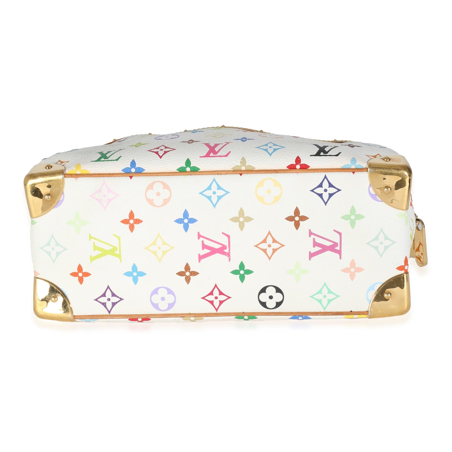 White Monogram Multicolore Canvas Trouville