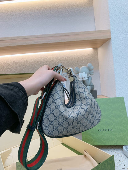 Gucci Attache Large Shoulder Bag Handbag