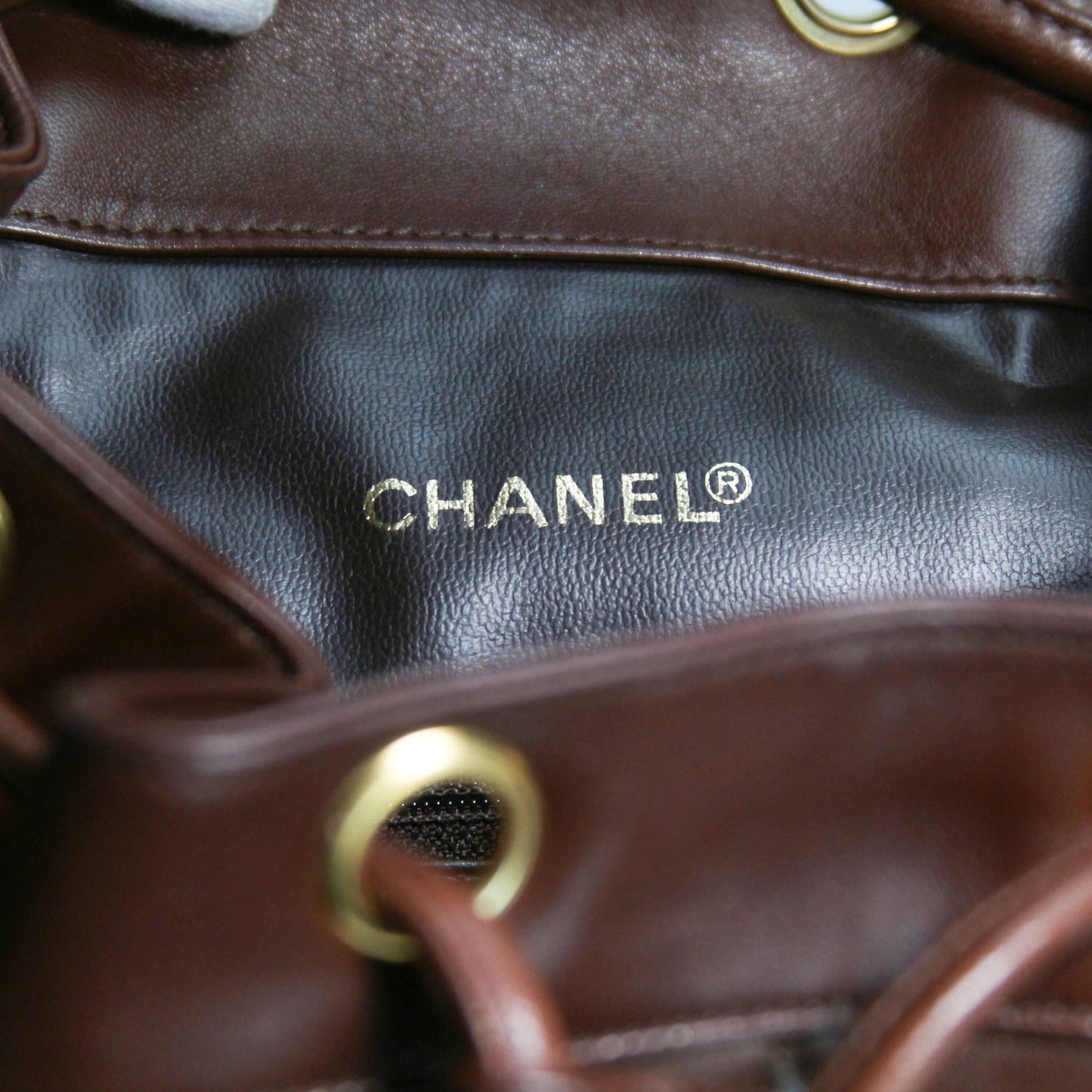 Chanel Duma Backpack Large Brown Lambskin