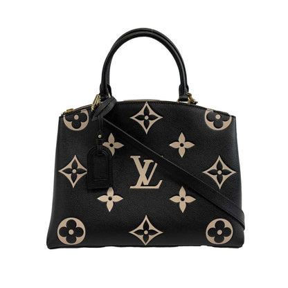 LOUIS VUITTON - NEW Grand Palais Large Bicolor Monogram Top Handle w/ Strap