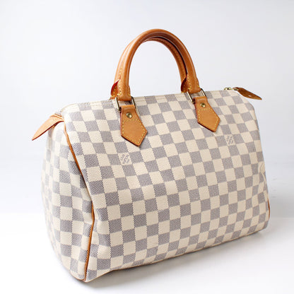 Speedy 30 Damier Azur