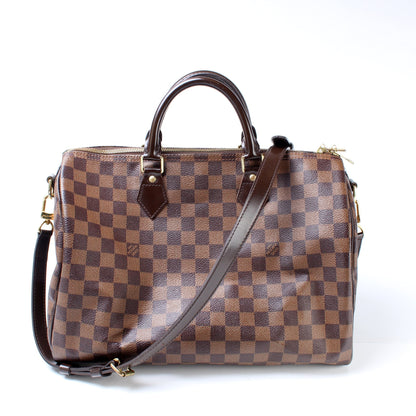 Speedy 35 Bandouliere Damier Ebene