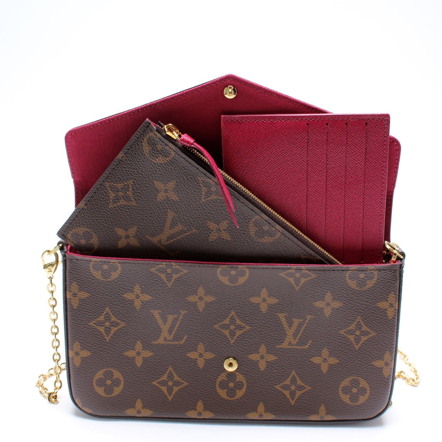 Pochette Felicie Monogram