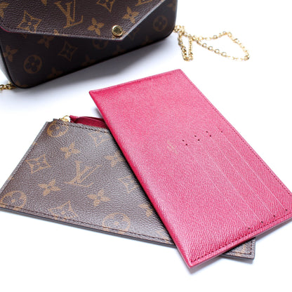 Pochette Felicie Monogram