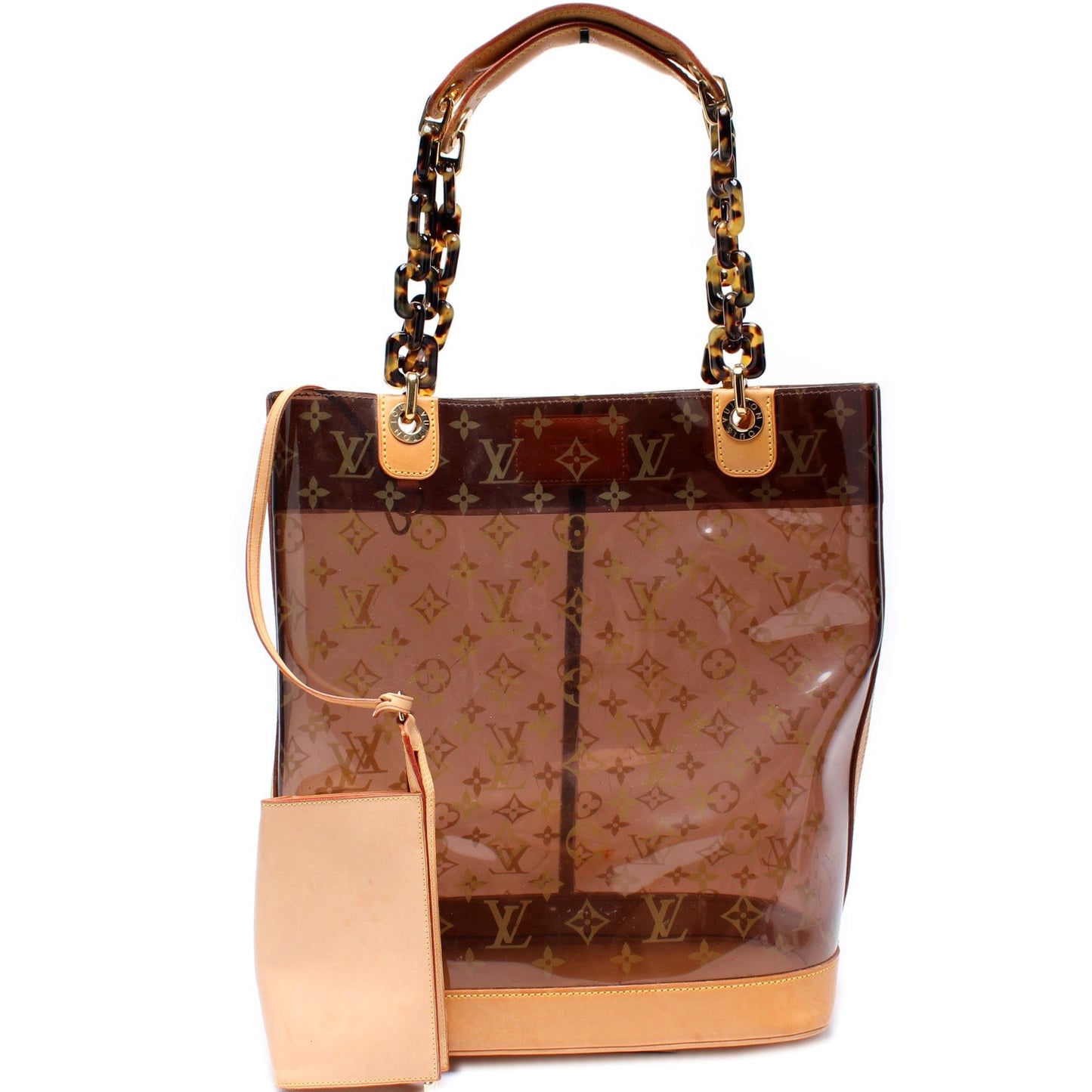 Sac Ambre MM w/ Pouch PVC Monogram