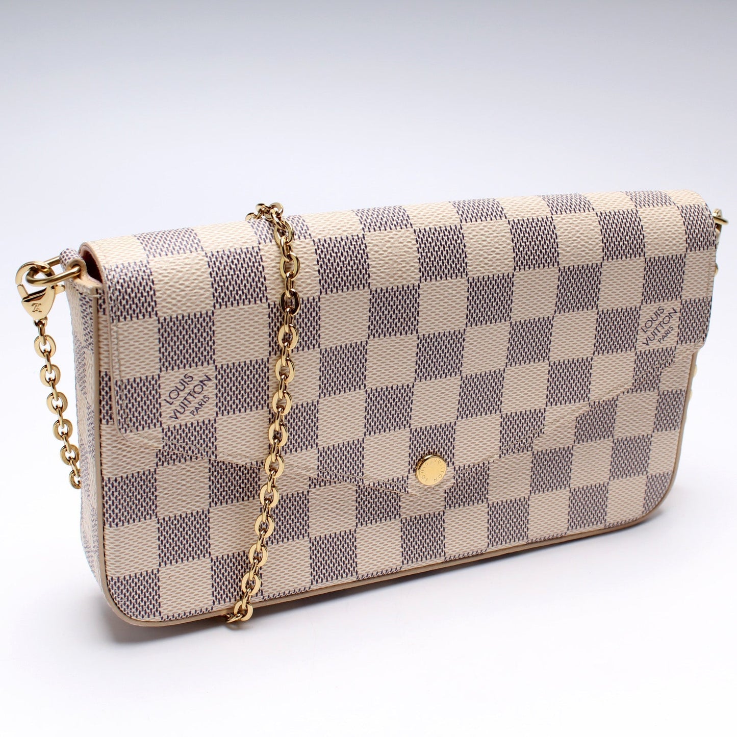 Pochette Felicie Damier Azur