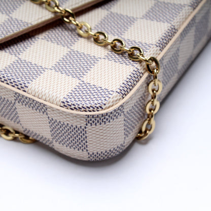 Pochette Felicie Damier Azur