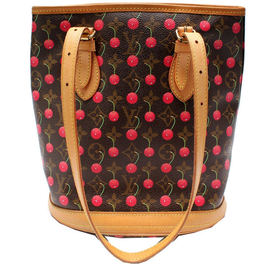 Petit Bucket Cerises Monogram