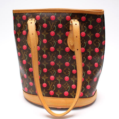 Petit Bucket Cerises Monogram