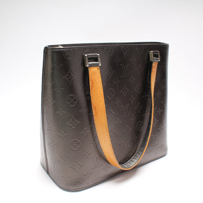 Stockton Monogram Matte Leather