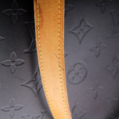 Stockton Monogram Matte Leather