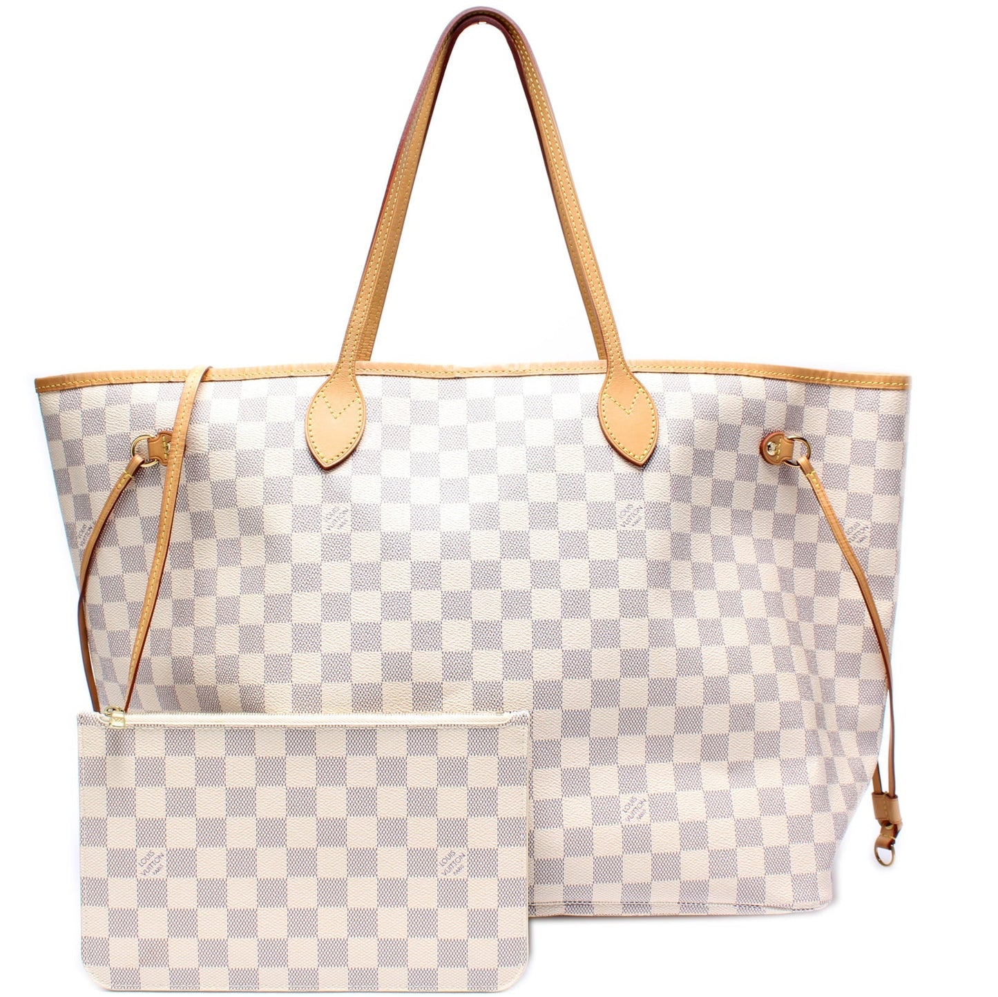 Neverfull GM W/ Wallet Damier Azur