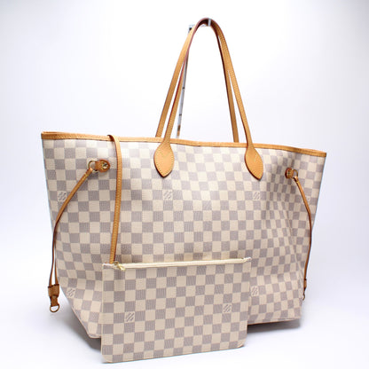 Neverfull GM W/ Wallet Damier Azur