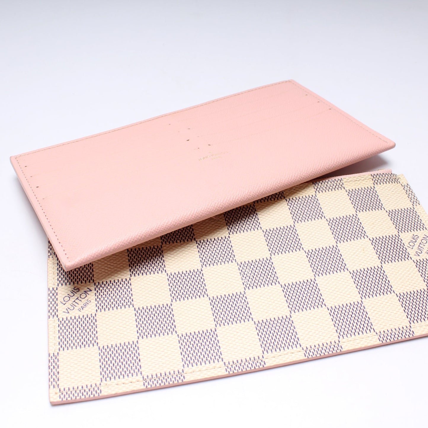 Pochette Felicie Calfskin/Damier Azur