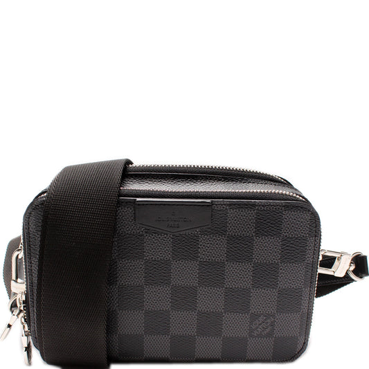 Alpha Wearable Wallet Damier Graphite