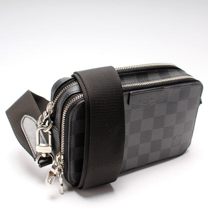 Alpha Wearable Wallet Damier Graphite