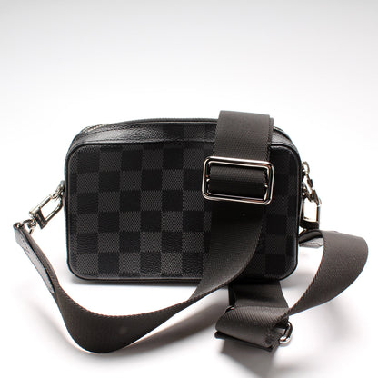 Alpha Wearable Wallet Damier Graphite