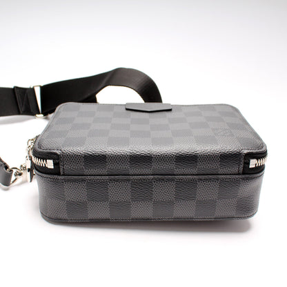 Alpha Wearable Wallet Damier Graphite