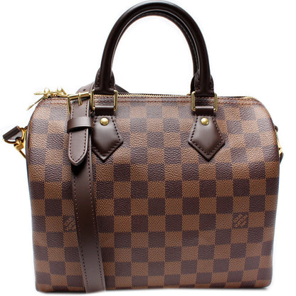 Speedy 25 Bandouliere Damier Ebene