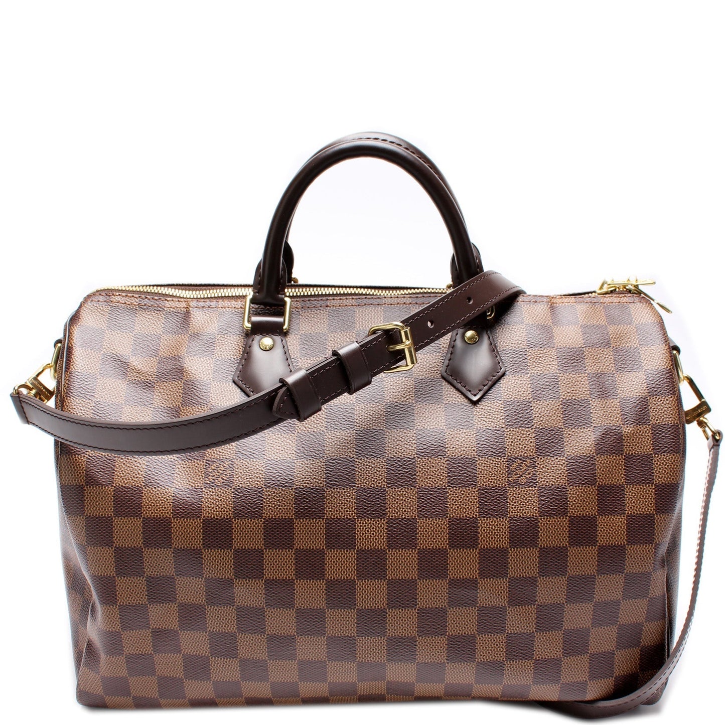 Speedy 35 Bandouliere Damier Ebene