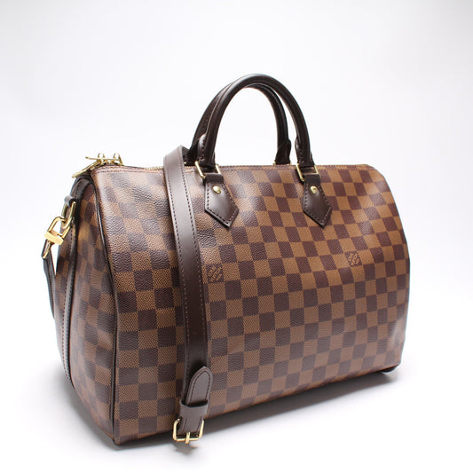 Speedy 35 Bandouliere Damier Ebene