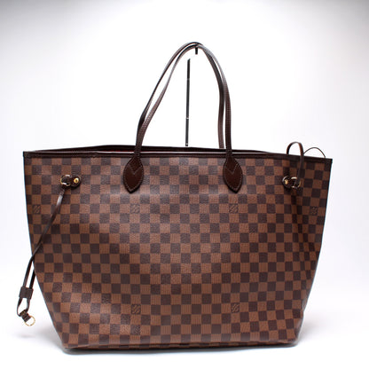 Neverfull W/ Wallet GM Damier Ebene