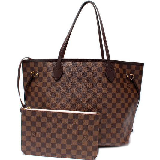 Neverfull w/Wallet MM Damier Ebene