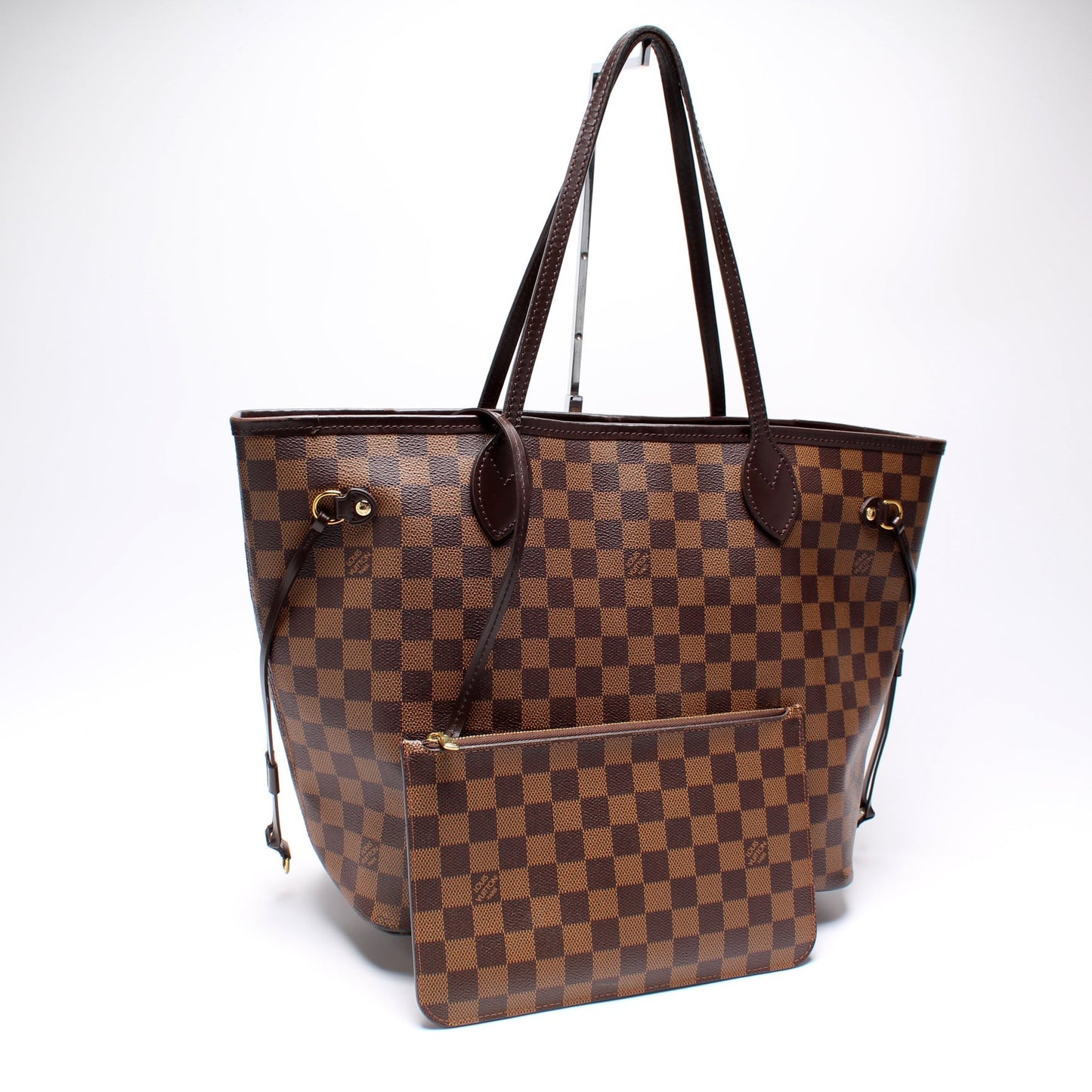 Neverfull W/Wallet MM Damier Ebene