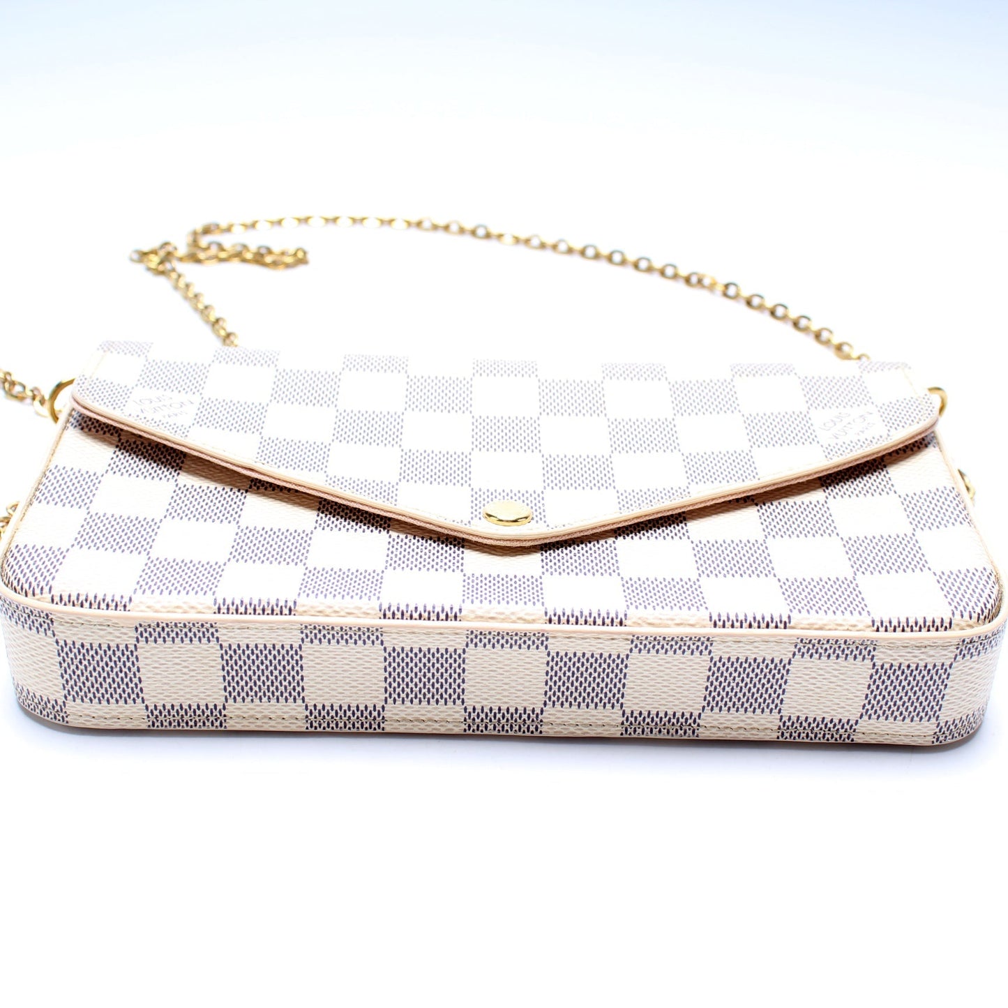 Pochette Felicie Damier Azur