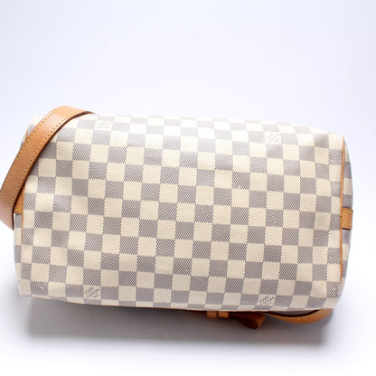 Speedy 30 Bandouliere Damier Azur