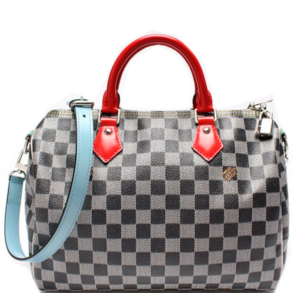 Speedy 30 Bandouliere Special Edit Colored Damier