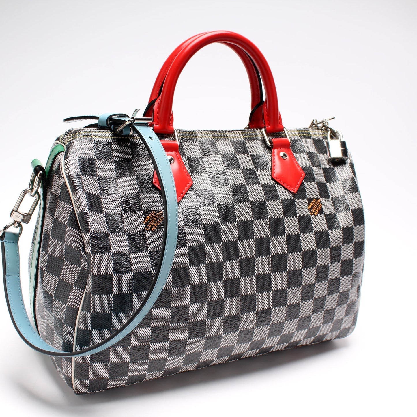 Speedy 30 Bandouliere Special Edit Colored Damier