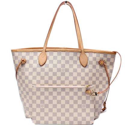 Neverfull MM W/ Wallet Damier Azur