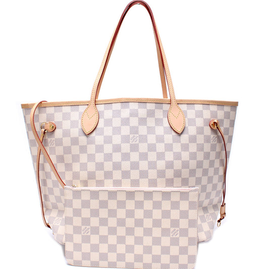 Neverfull w/Wallet MM Damer Azur