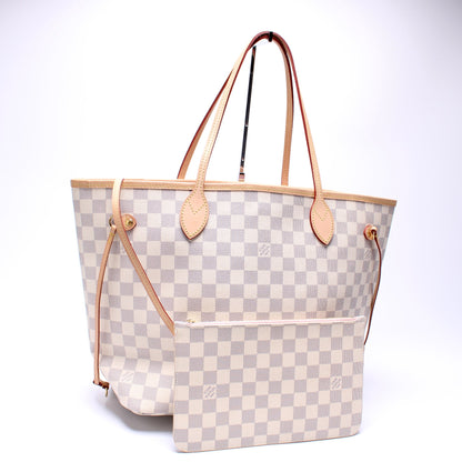 Neverfull w/Wallet MM Damer Azur