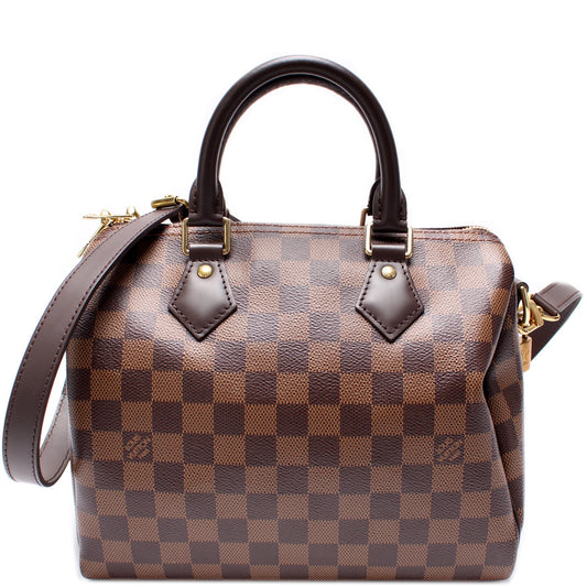 Speedy 25 Bandouliere Damier Ebene