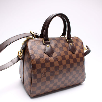 Speedy 25 Bandouliere Damier Ebene