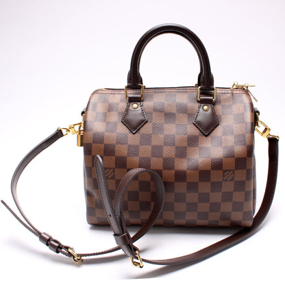 Speedy 25 Bandouliere Damier Ebene