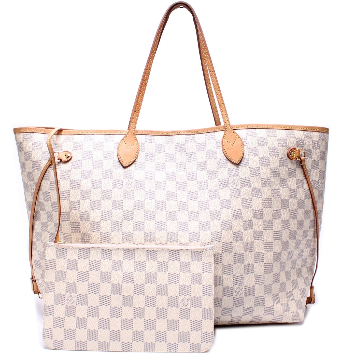 Neverfull GM W/ Wallet Damier Azur