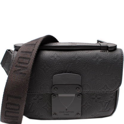 S Lock Sling Bag Taurillon Leather