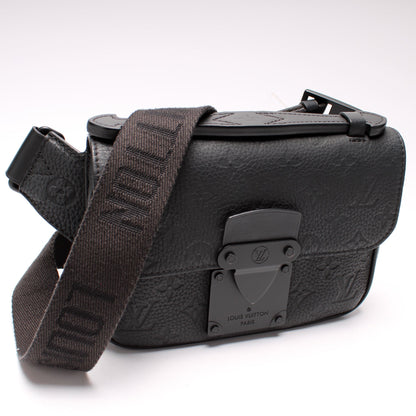 S Lock Sling Bag Taurillon Leather